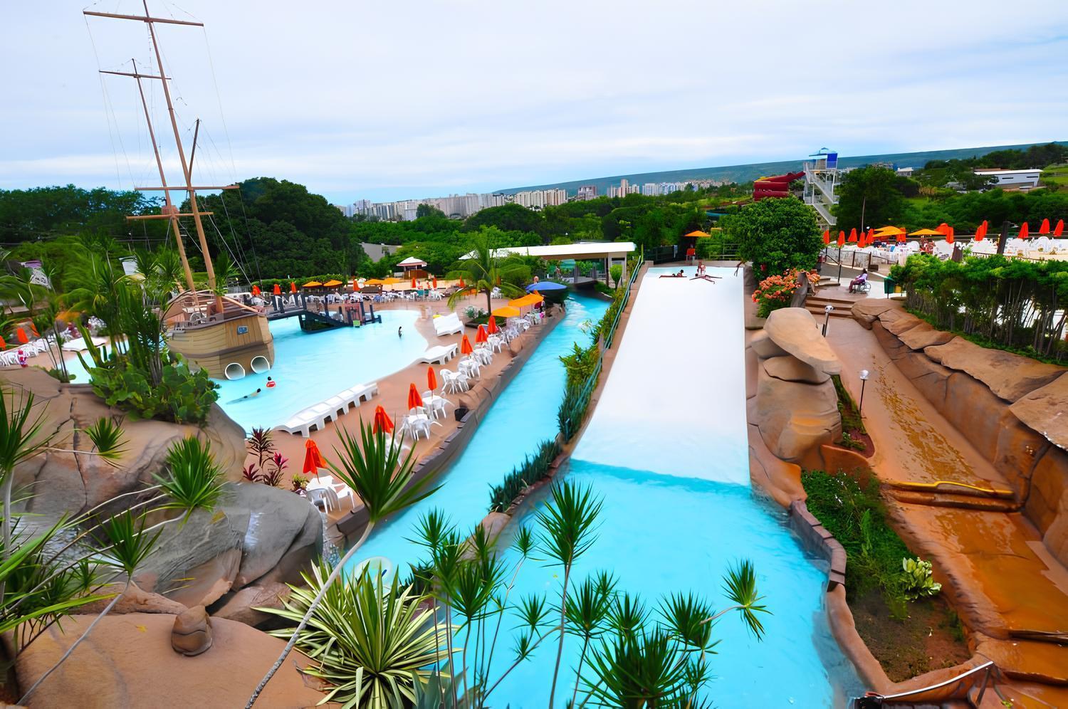 Spazio Diroma Com Acesso Ao Acqua Parque Caldas Novas Extérieur photo